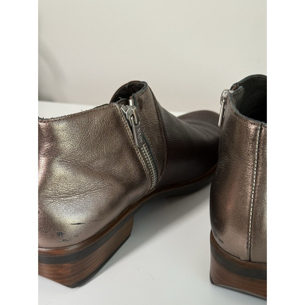 Naot Womens Bayamo Leather Bootie Sz 10 Casual Business Work Event Boho Festival - Picture 6 of 10